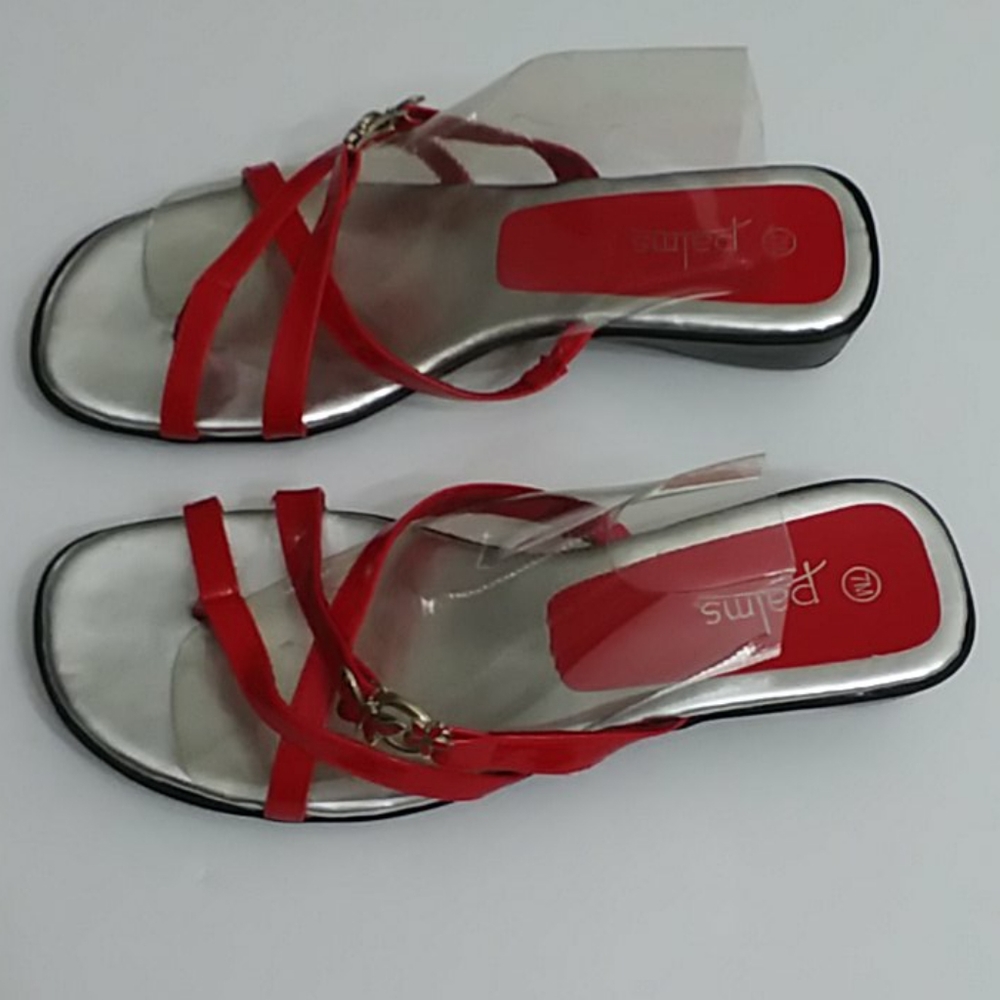Palms 4th of July sandals size 7 /1" heels NWOT